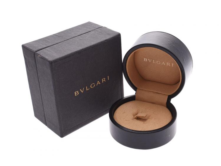 Pre Owned Bvlgari B.Zero1 3-Band 18k White Gold Band Ring Size 51