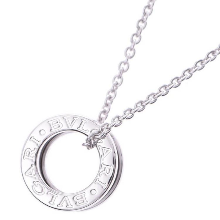 bvlgari necklace white gold