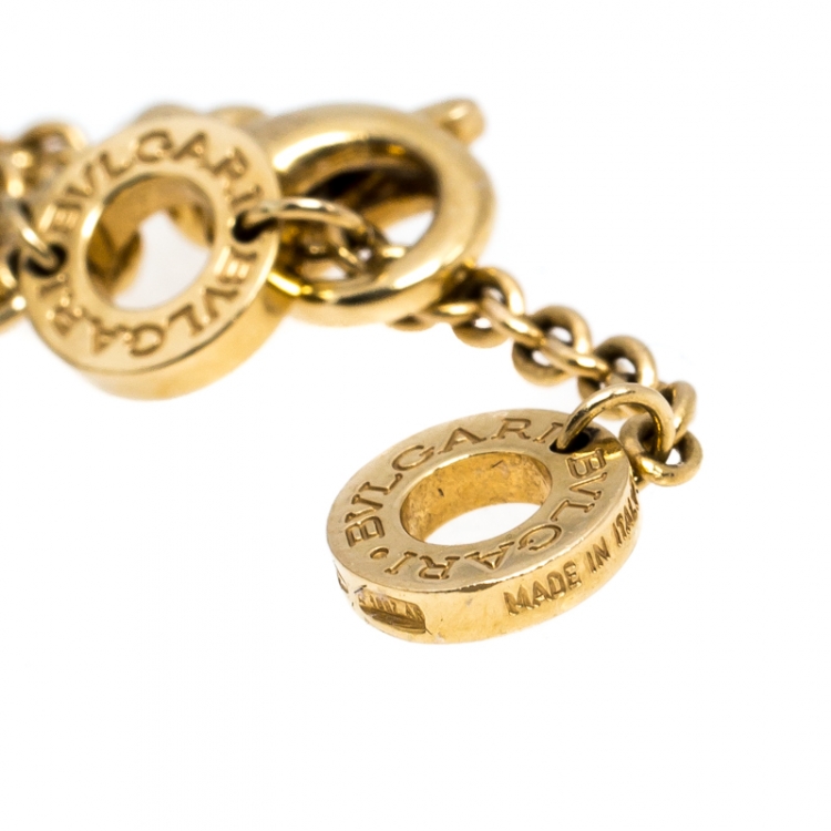 Pre Owned Bvlgari B.Zero1 Soft 18k Yellow Gold Bracelet