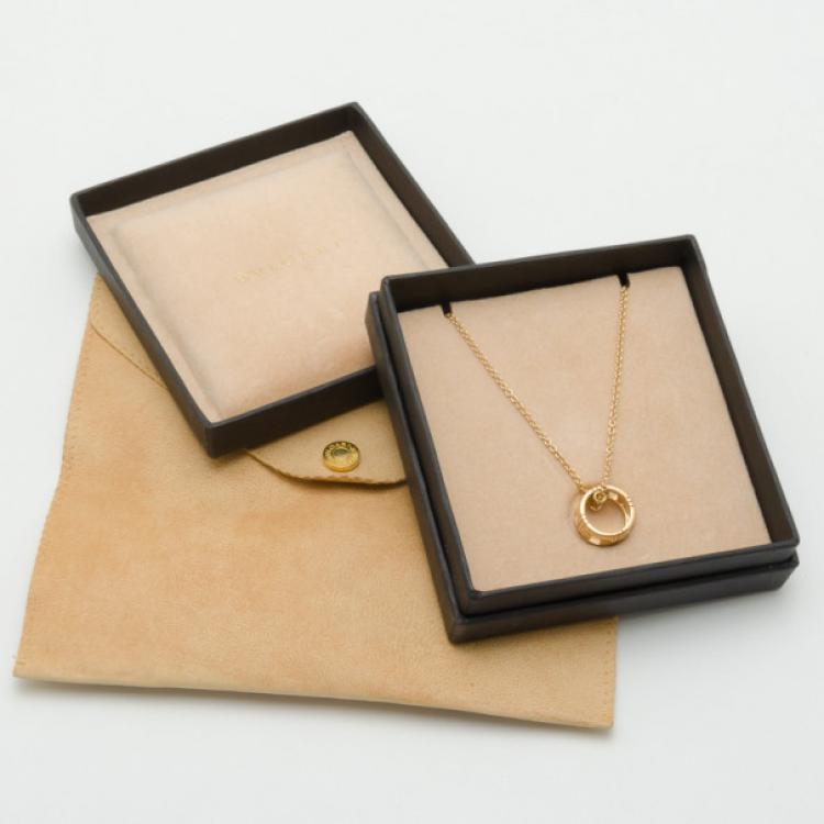 Pre Owned Bvlgari Parentesi 18K Gold Pendant