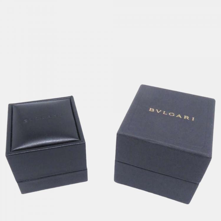 Pre Owned Bvlgari 18K Rose Gold B.Zero1 Band Ring EU 50