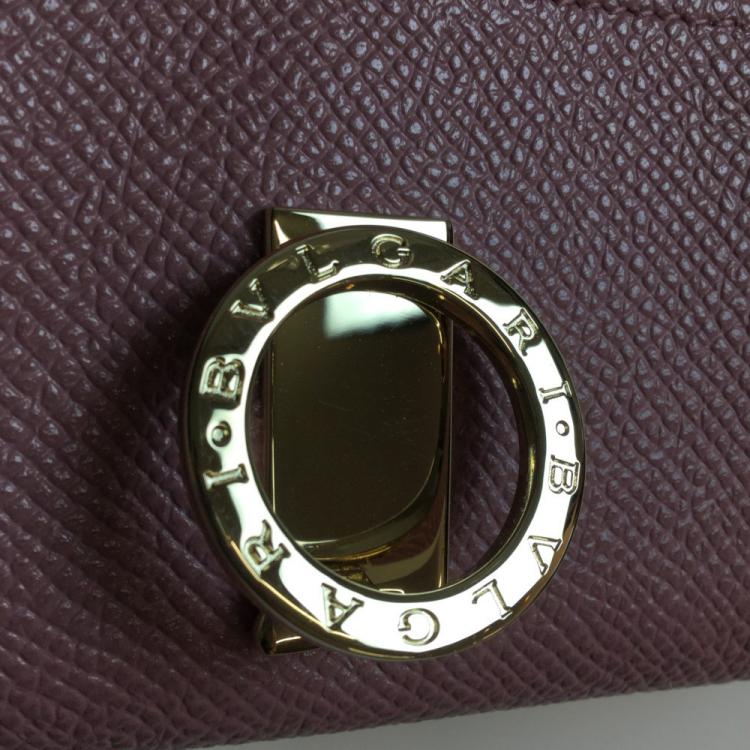 Pre Owned Bvlgari Pink Leather Bvlgari Bvlgari Business Card Holder