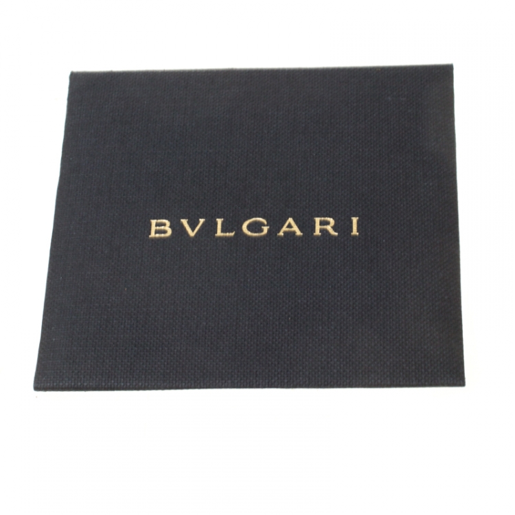 Pre Owned Bvlgari Black/Beige Leather and Leopard Print Calfhair Serpenti Scaglie Tote