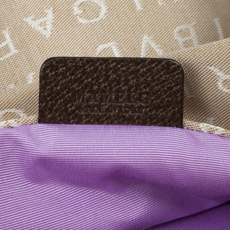 Pre Owned Bvlgari Logo Small Tote Bag