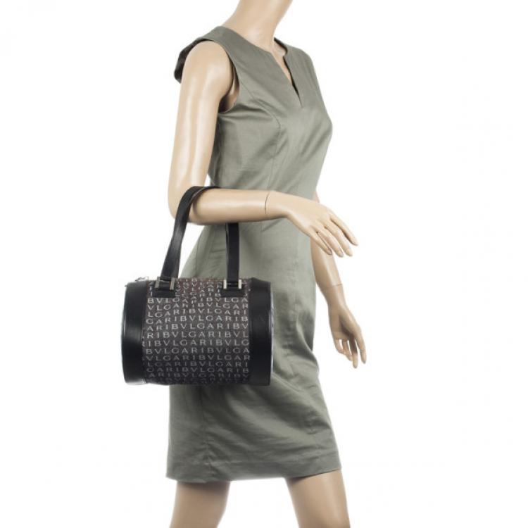 Pre Owned Bvlgari Logo Mania Small Shoulder Bag