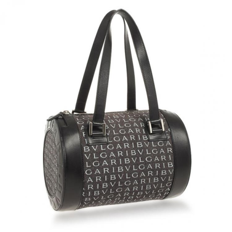 Pre Owned Bvlgari Logo Mania Small Shoulder Bag