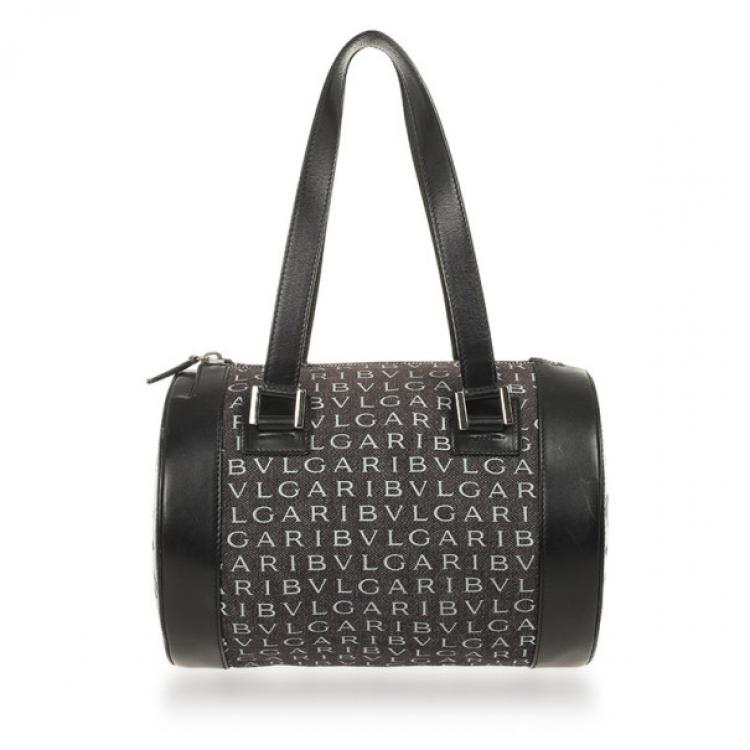 Pre Owned Bvlgari Logo Mania Small Shoulder Bag