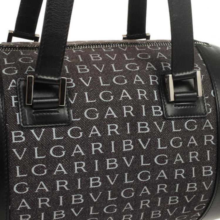 Pre Owned Bvlgari Logo Mania Small Shoulder Bag