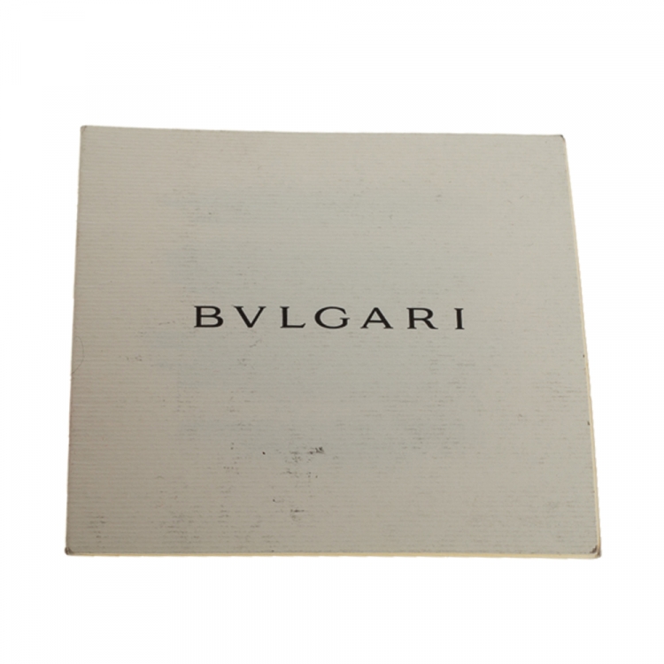 Pre Owned Bvlgari Grey/Tan Wool and Leather Shoulder Bag
