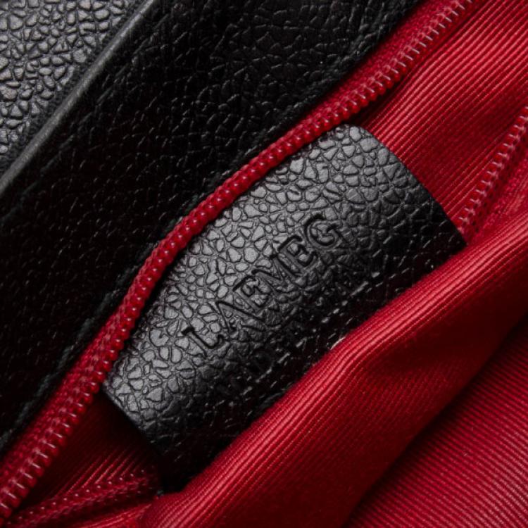 Pre Owned Bvlgari Black Canvas & Leather Monogram Shoulder Bag