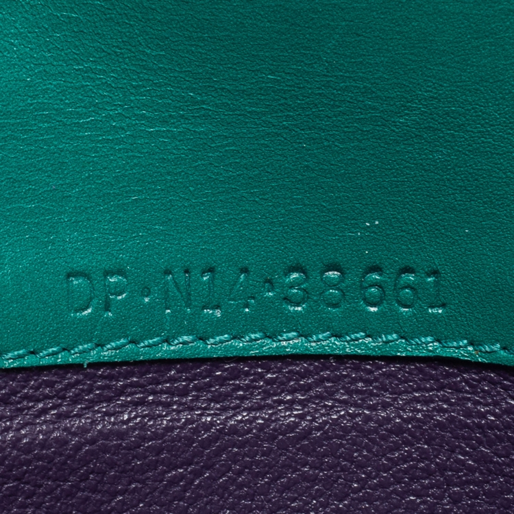 Pre Owned Bvlgari Green Leather Mini Serpenti Forever Crossbody Bag