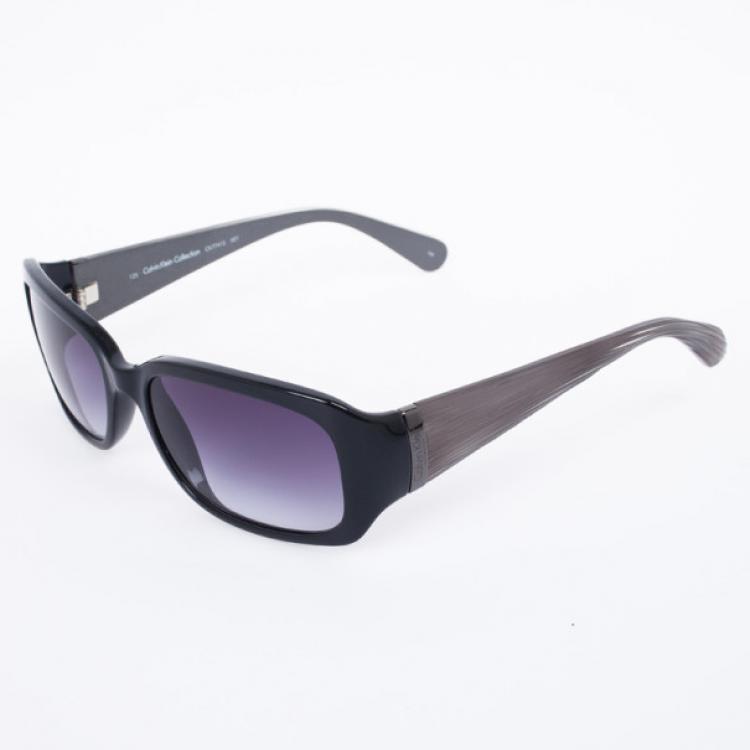 Pre Owned Calvin Klein Black 7741S Womens Sunglasses