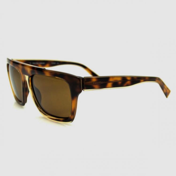 Pre Owned Calvin Klein Soft Tortoise CK7896SP Unisex Sunglasses