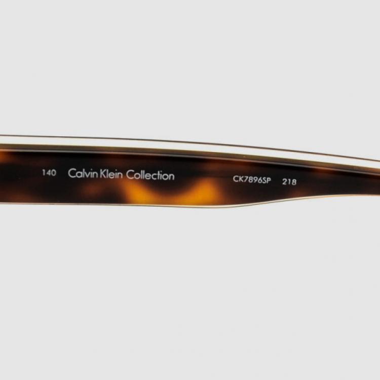 Pre Owned Calvin Klein Soft Tortoise CK7896SP Unisex Sunglasses