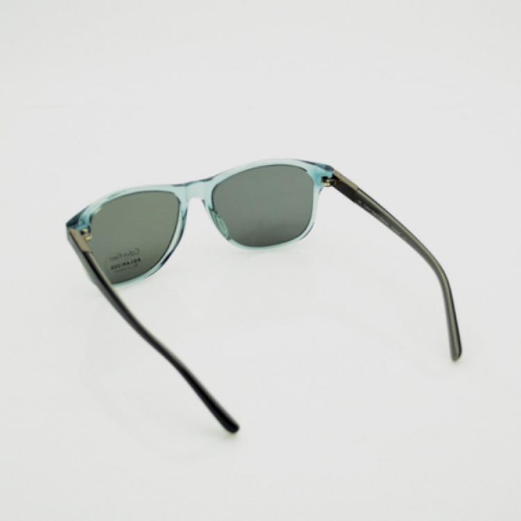 Pre Owned Calvin Klein Blue Frame Polarized CK7855SP Sunglasses