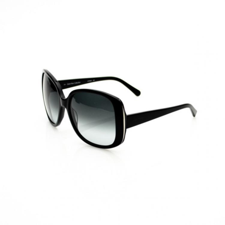 Pre Owned Calvin Klein Black CK7860S Square Sunglasses 
