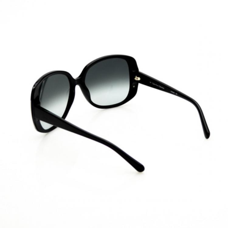 Pre Owned Calvin Klein Black CK7860S Square Sunglasses 