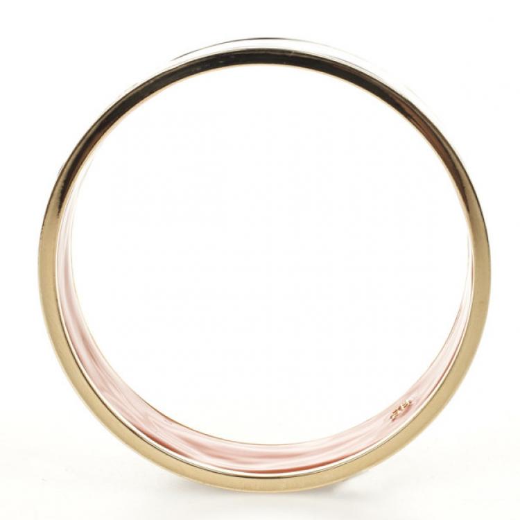 Pre Owned Carolina Herrera CH Black Bangle