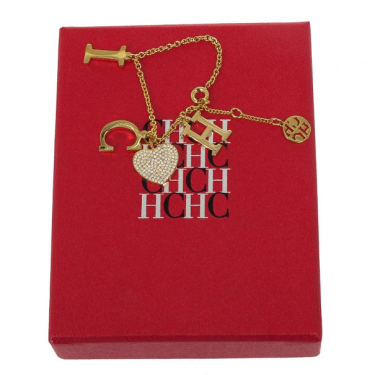 Pre Owned Carolina Herrera I love CH Bracelet