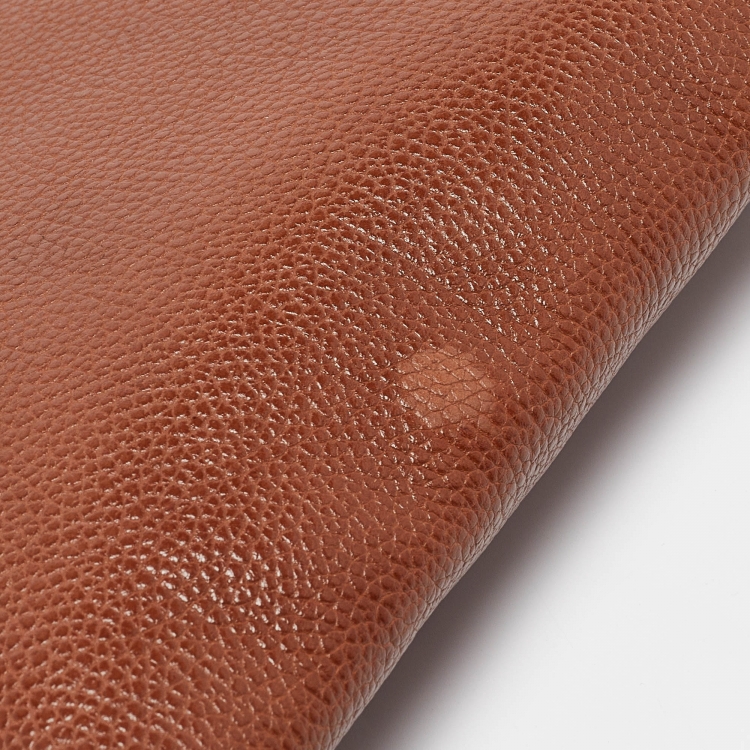 Pre Owned Carolina Herrera Brown Leather Lock Charm Crossbody Bag