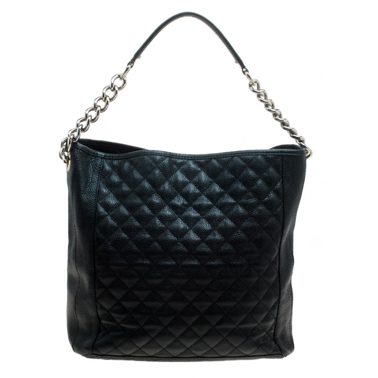 Carolina Herrera Black Quilted Leather Shoulder Bag Carolina Herrera