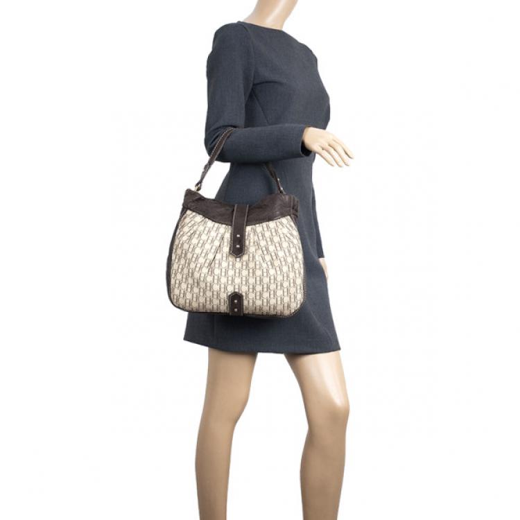 Pre Owned Carolina Herrera Monogram Bucket Bag