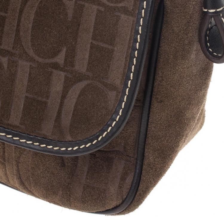 Pre Owned Carolina Herrera Messenger Bag