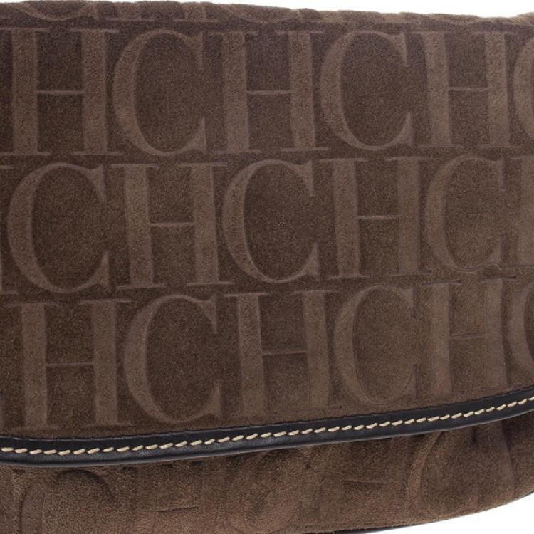 Pre Owned Carolina Herrera Messenger Bag