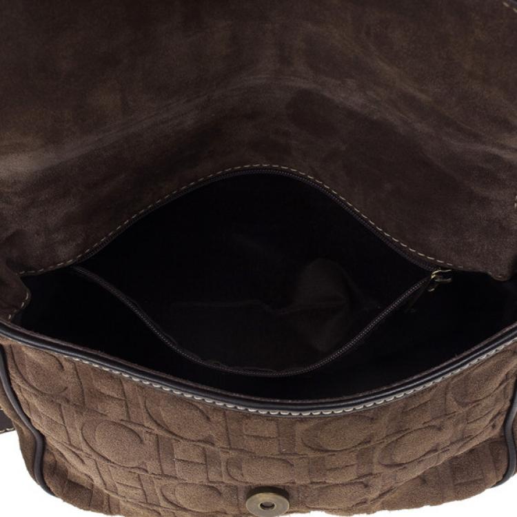 Pre Owned Carolina Herrera Messenger Bag