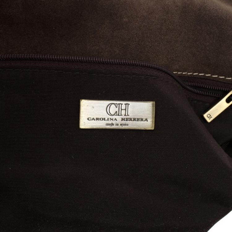 Pre Owned Carolina Herrera Messenger Bag