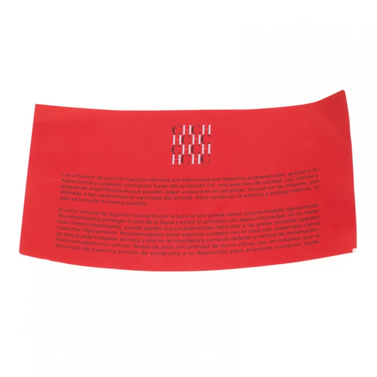 Pre Owned Carolina Herrera Burgandy Embossed Leather Bow Bucket Shoulder Bag