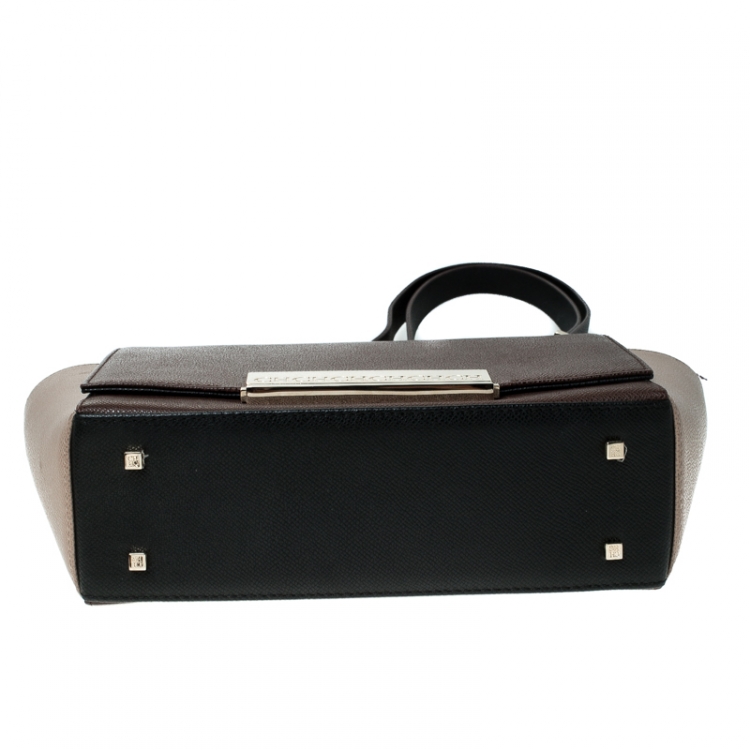 Pre Owned Carolina Herrera Multicolor Leather Shoulder Bag