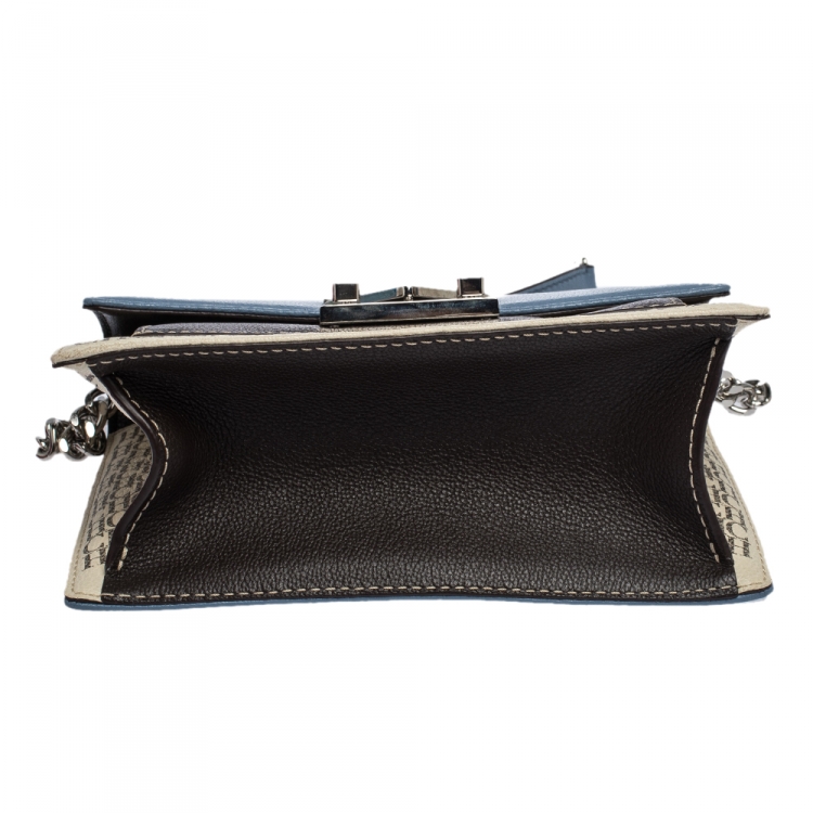 Pre Owned Carolina Herrera Multicolor Leather Carry on Bandoulière Shoulder Bag