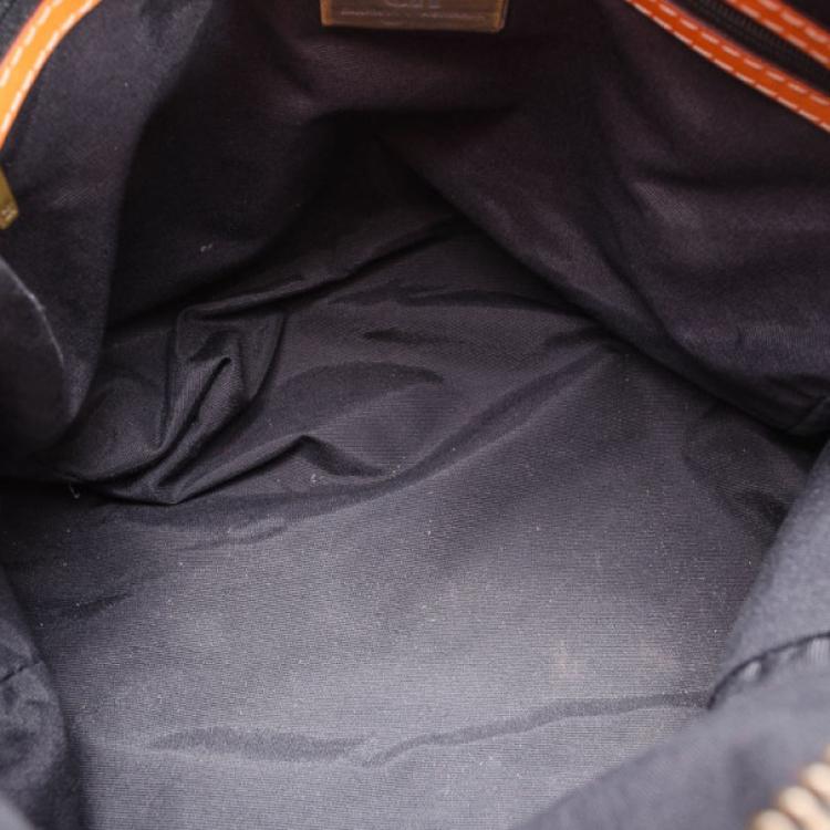 Pre Owned Carolina Herrera Monogram Multicolored Boston