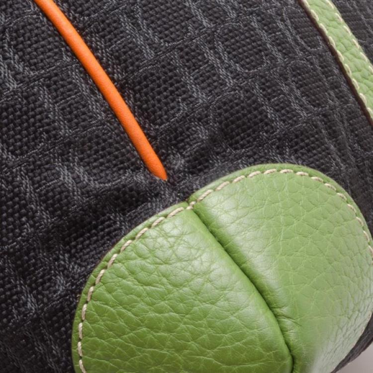 Pre Owned Carolina Herrera Monogram Multicolored Boston