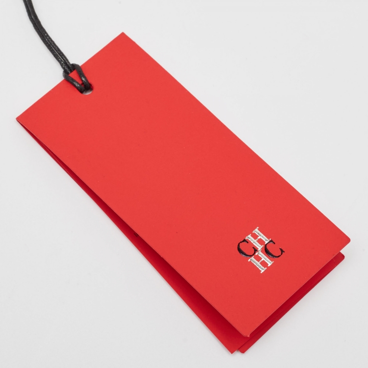 Pre Owned Carolina Herrera Brown/Beige Monogram Canvas Continental Zip Pouch with Scarf