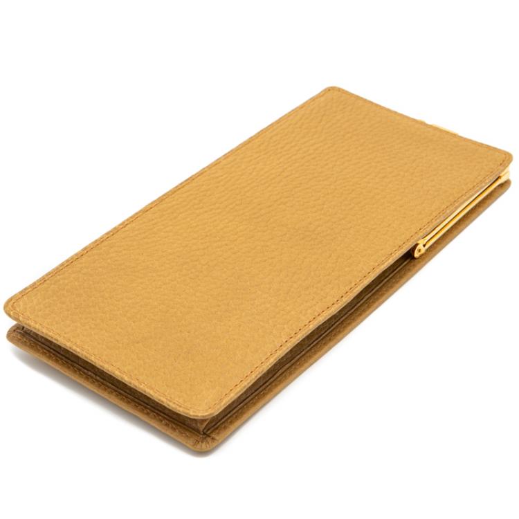 Pre Owned Cartier Beige Leather Vintage Lock Wallet