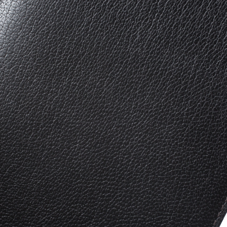 مملوكة مسبقًا Cartier Black Leather Passport Holder