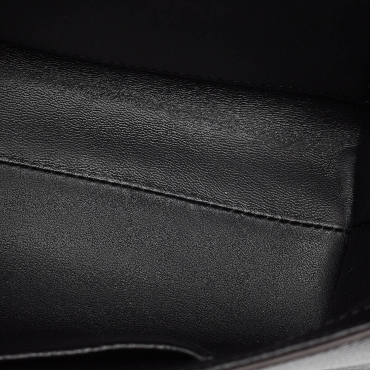 Pre Owned Cartier Black Leather Mini Panthere Chain Bag