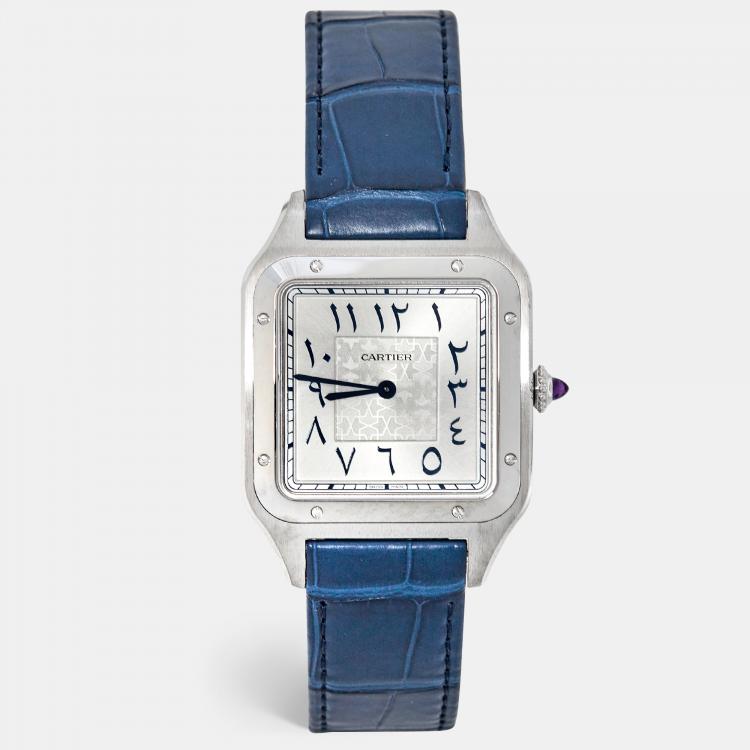 Cartier Santos Dumont Platinum Limited Edition Arabic WGSA0086