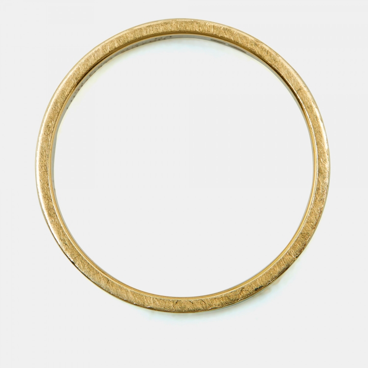 Pre Owned Cartier Love 18k Yellow Gold Wedding Band Ring Size 54