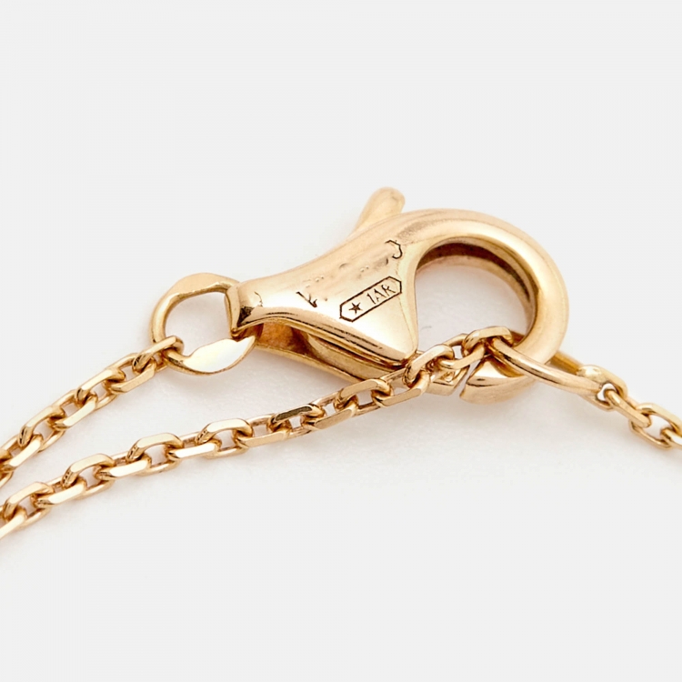 مملوكة مسبقًا Cartier Trinity 18k Three Tone Gold Bracelet