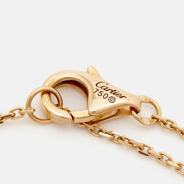 مملوكة مسبقًا Cartier Trinity 18k Three Tone Gold Bracelet