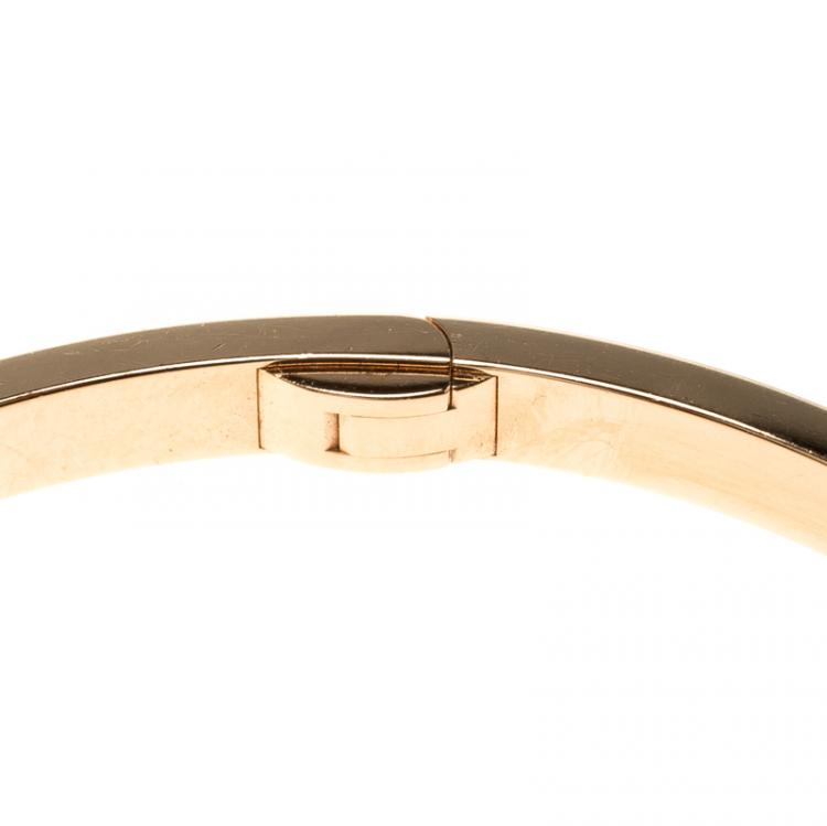 Pre Owned Cartier Love 18k Rose Gold Bracelet SM 