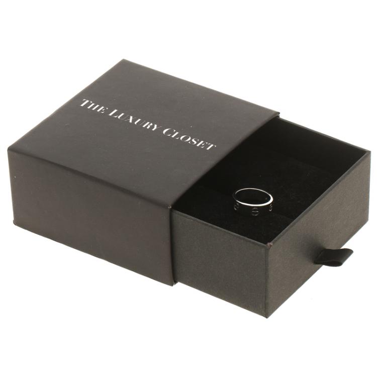Pre Owned Cartier Love Platinum Band Ring Size 48