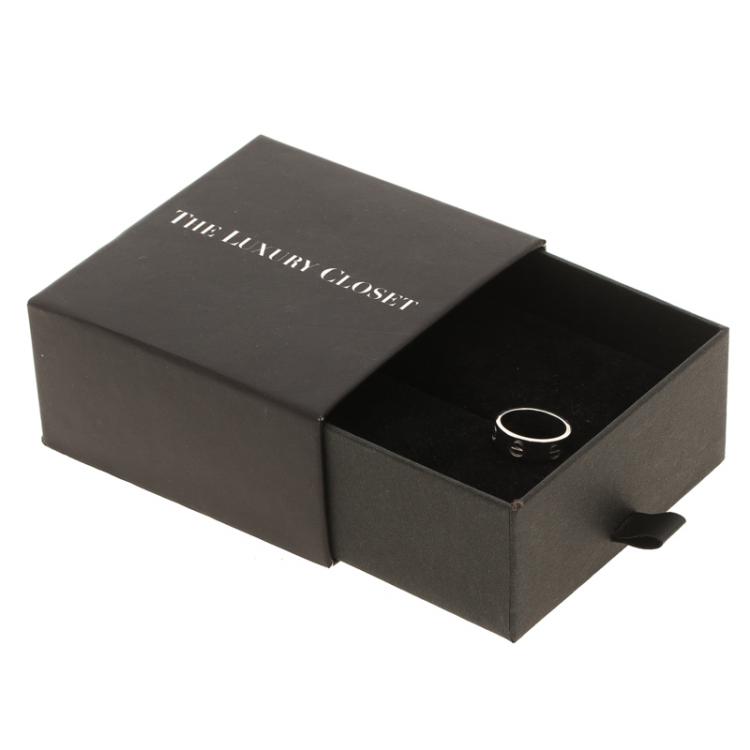 Pre Owned Cartier Love Platinum Band Ring Size 47