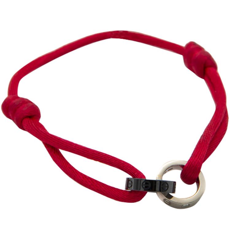 red cord bracelet cartier