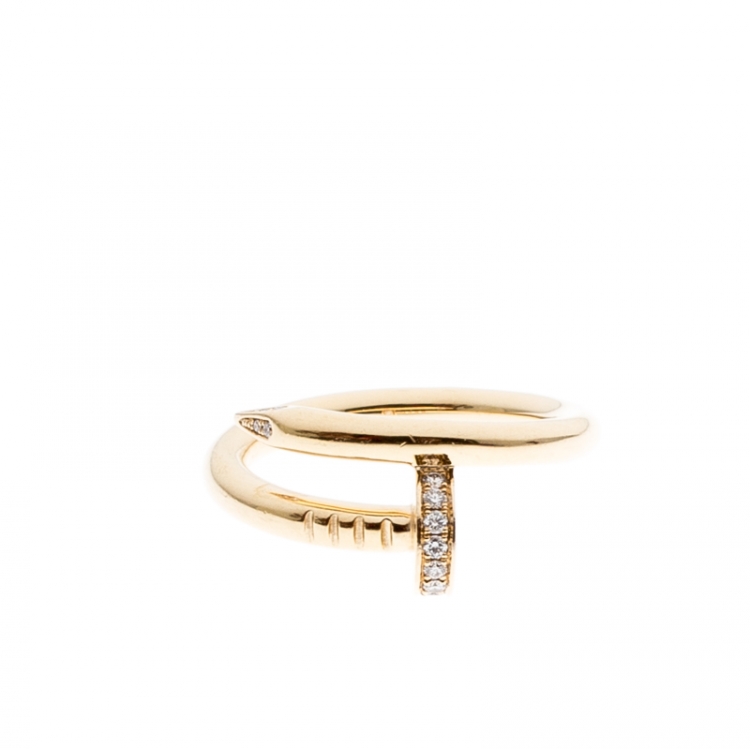 cartier nail ring used