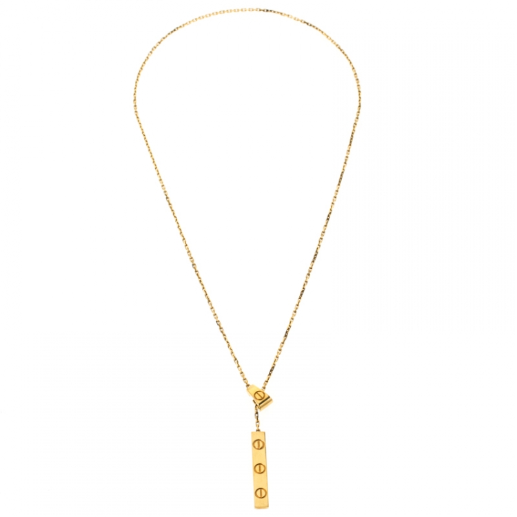 Cartier 2025 lariat necklace