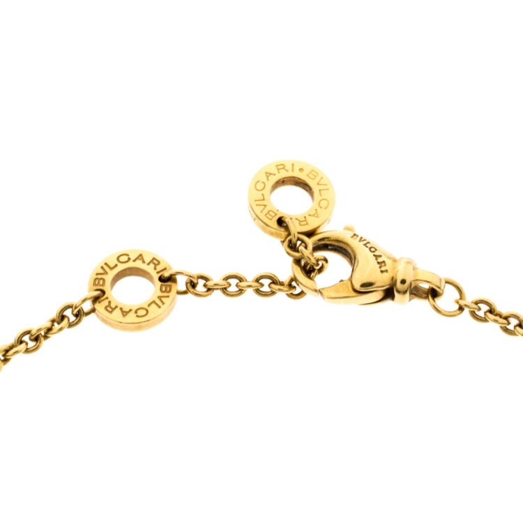 Pre Owned Bvlgari B.Zero1 18k Yellow Gold Soft Bracelet